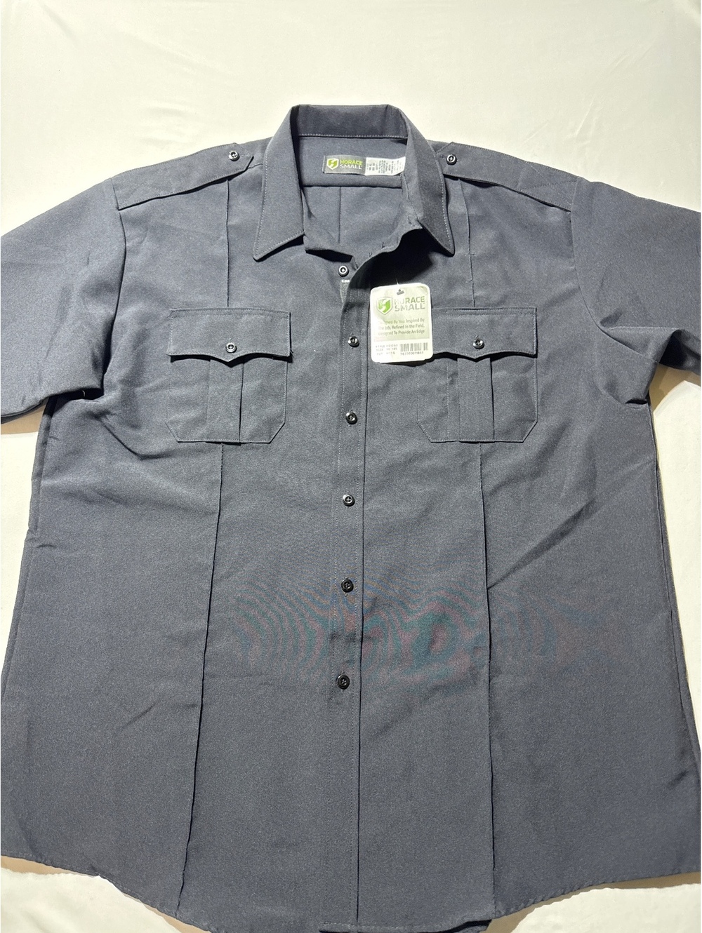 Horace Small Sentry Short Sleeve Work Shirt Gray